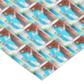 EASTER JESUS KNOCKS TISCHDECKE (Schrägansicht)