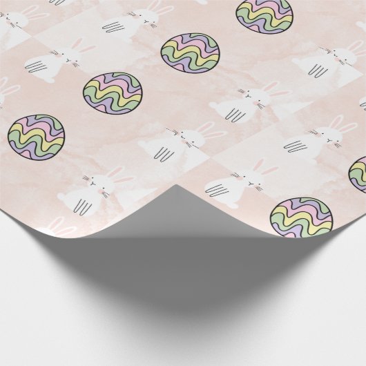 Easter Joy Egg Geschenkpapier (Ecke)