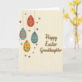 Easter Joy Granddaughter Card Karte (Gelbe Blume)