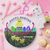 Easter Kick Ei Gelbe Daffodien Pappteller (Party)