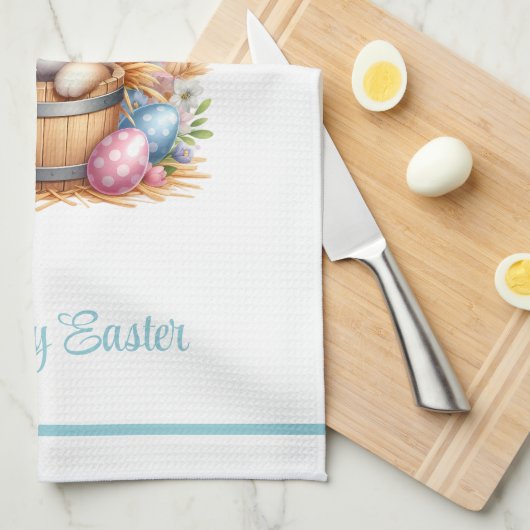 Easter Kitchen Towel  Geschirrtuch (Viertel Falte)