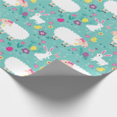 Easter Lambs Geschenkpapier (Ecke)