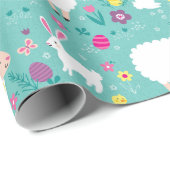 Easter Lambs Geschenkpapier (Rolleneckpunkt)