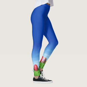 EASTER Leggings Bunny Egg Yoga Pants Frauen Mädch