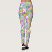 EASTER Leggings Bunny Egg Yoga Pants Frauen Mädche (Rückseite)
