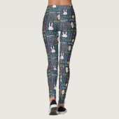 EASTER Leggings Bunny Egg Yoga Pants Frauen Mädche (Rückseite)