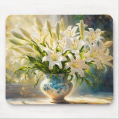 Easter Lilies & Vase Mousepad (Vorne)