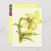 Easter Lilly by Mom Feiertagspostkarte (Vorne/Hinten)