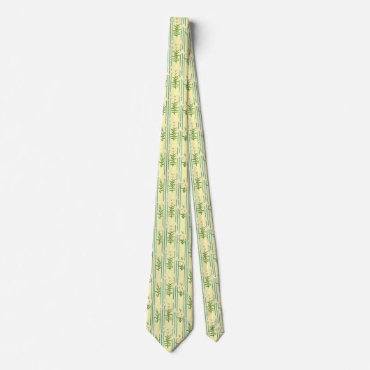 Easter Lily Neck Tie Krawatte (Vorderseite)
