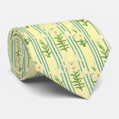 Easter Lily Neck Tie Krawatte (Gerollt)