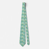 Easter Lily Neck Tie Krawatte (Vorderseite)