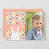 Easter Medley Foto Holiday Card Feiertagskarte (Vorne/Hinten)