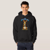 Easter Memories – Cute Bunny Illustration camiseta Hoodie (Vorne ganz)