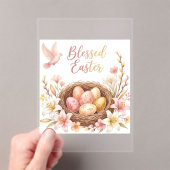 Easter Nest with Eggs Acryleinladungen (Insitu (Handheld))