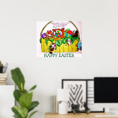 EASTER, NIBBAR, NIBBAR, KLEINE MAUSPOST POSTER (Heimbüro)