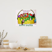 EASTER, NIBBAR, NIBBAR, KLEINE MAUSPOST POSTER (Küche)