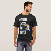 Easter Official Easter Egg Hunter Bunny T-Shirt (Vorne ganz)