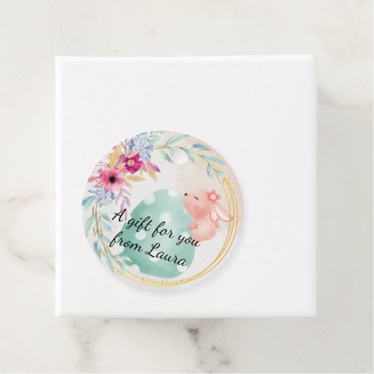 Easter party thank you geschenkanhänger (Beispiel)