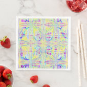 Easter Pastel Abstract Party Paper Napkins Serviette (Beispiel)