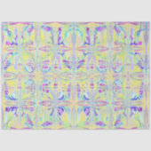 Easter Pastel Abstract Tissue Paper Seidenpapier (Vorderseite)