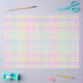 Easter Pastel Plaid Tissue Paper Seidenpapier (Basteln)