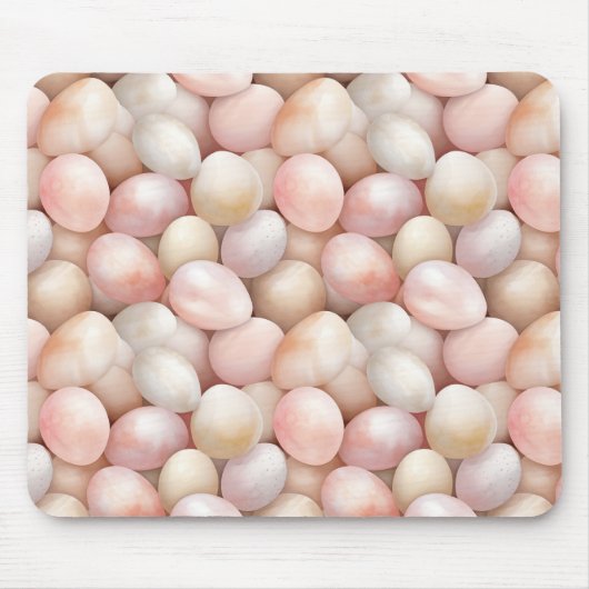 Easter Peach Pink Eggs   Mousepad (Vorne)