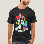 Easter Penguin Easter Hunt Eggs Bunny Penguin Eas T-Shirt (Vorderseite)