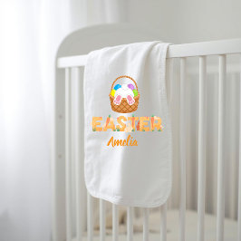 Easter Personalized Burp Cloth Baby Spucktuch