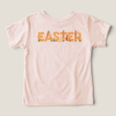 Easter Personalized Toddler T-Shirt (Design Rückseite)