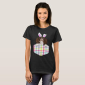 Easter Plaid English Springer Spaniel Bunny Dog In T-Shirt (Vorne ganz)