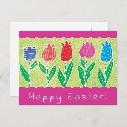 Easter Postkarte (Vorne/Hinten)