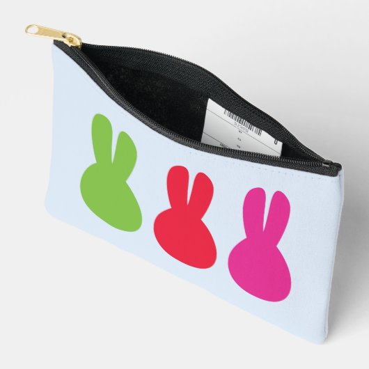 Easter pouch in light blue zubehörtasche (Offen)