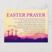 EASTER PRAYER CARD POSTKARTE (Vorderseite)