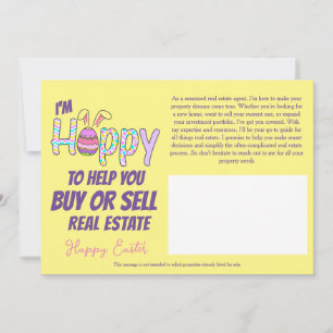 Easter Real Anwesen Business Card Mailer Einladung