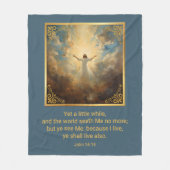 Easter Resurrection Religious  Fleecedecke (Vorderseite)