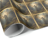 Easter Resurrection Religious Geschenkpapier (Rolleneckpunkt)