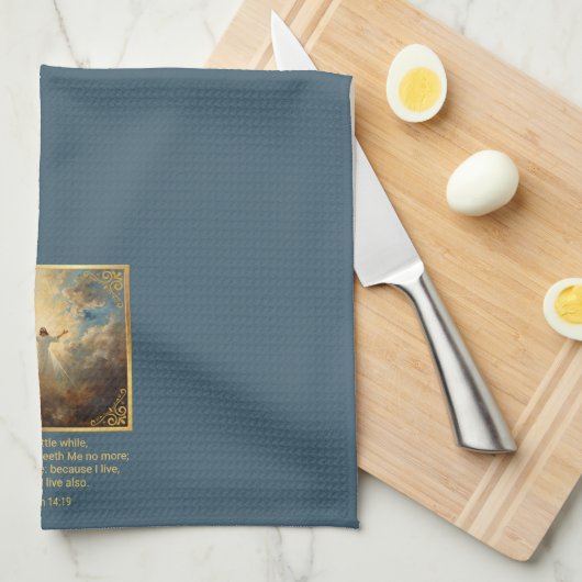 Easter Resurrection Religious Geschirrtuch (Viertel Falte)