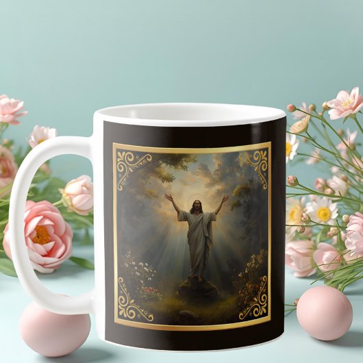 Easter Resurrection Religious Kaffeetasse