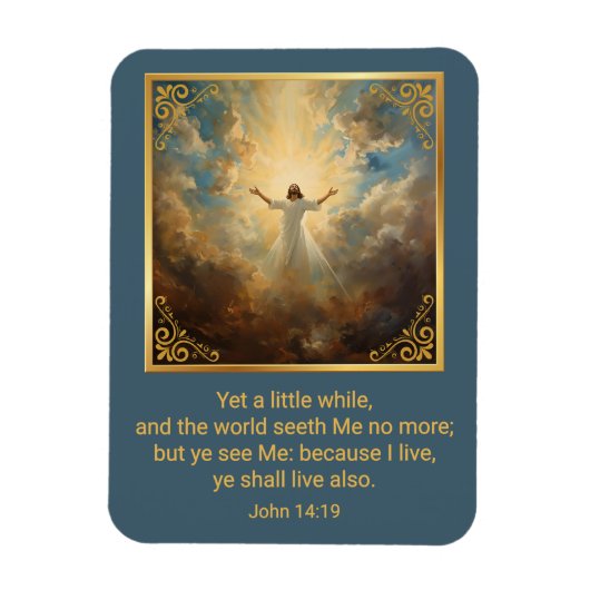 Easter Resurrection Religious  Magnet (Vertikal)