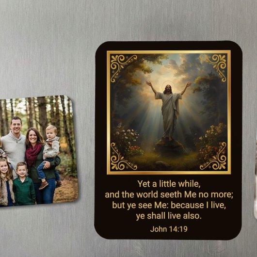 Easter Resurrection Religious Magnet