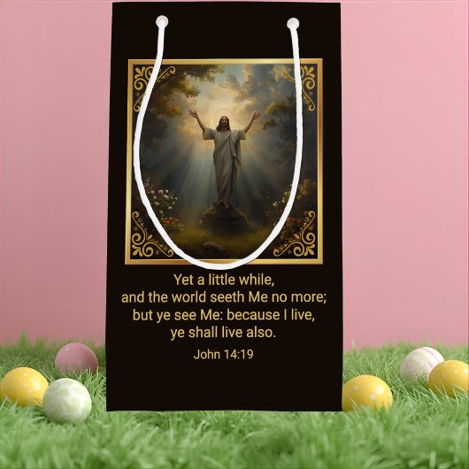 Easter Resurrection Religious Mittlere Geschenktüte