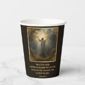 Easter Resurrection Religious Pappbecher (Rückseite)