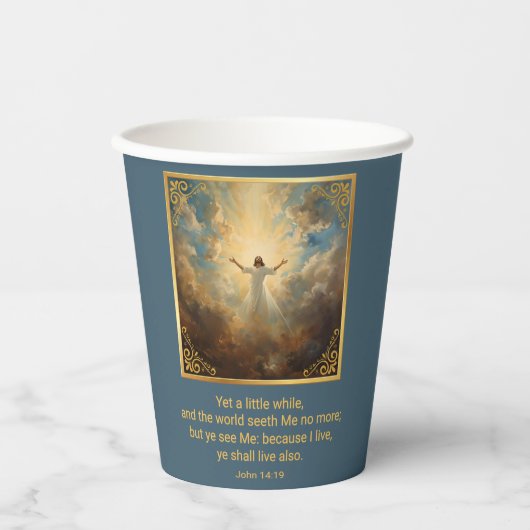 Easter Resurrection Religious  Pappbecher (Vorderseite)