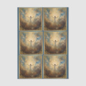 Easter Resurrection Religious Seidenpapier (Vorderseite)