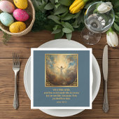 Easter Resurrection Religious  Serviette