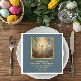 Easter Resurrection Religious  Serviette