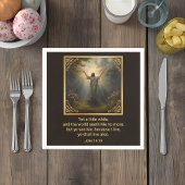 Easter Resurrection Religious Serviette