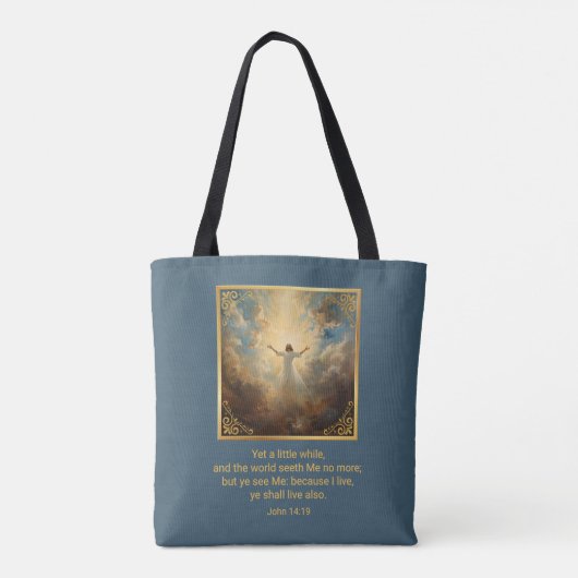 Easter Resurrection Religious  Tasche (Rückseite)