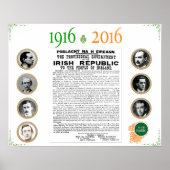 Easter Rising 1916 - 2016 Commemorative Poster (Vorne)