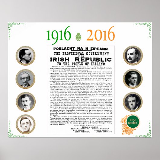 Easter Rising 1916 - 2016 Commemorative Poster (Vorne)